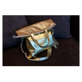 Variálható hátizsák kézifogóval - fémes árnyalatokban