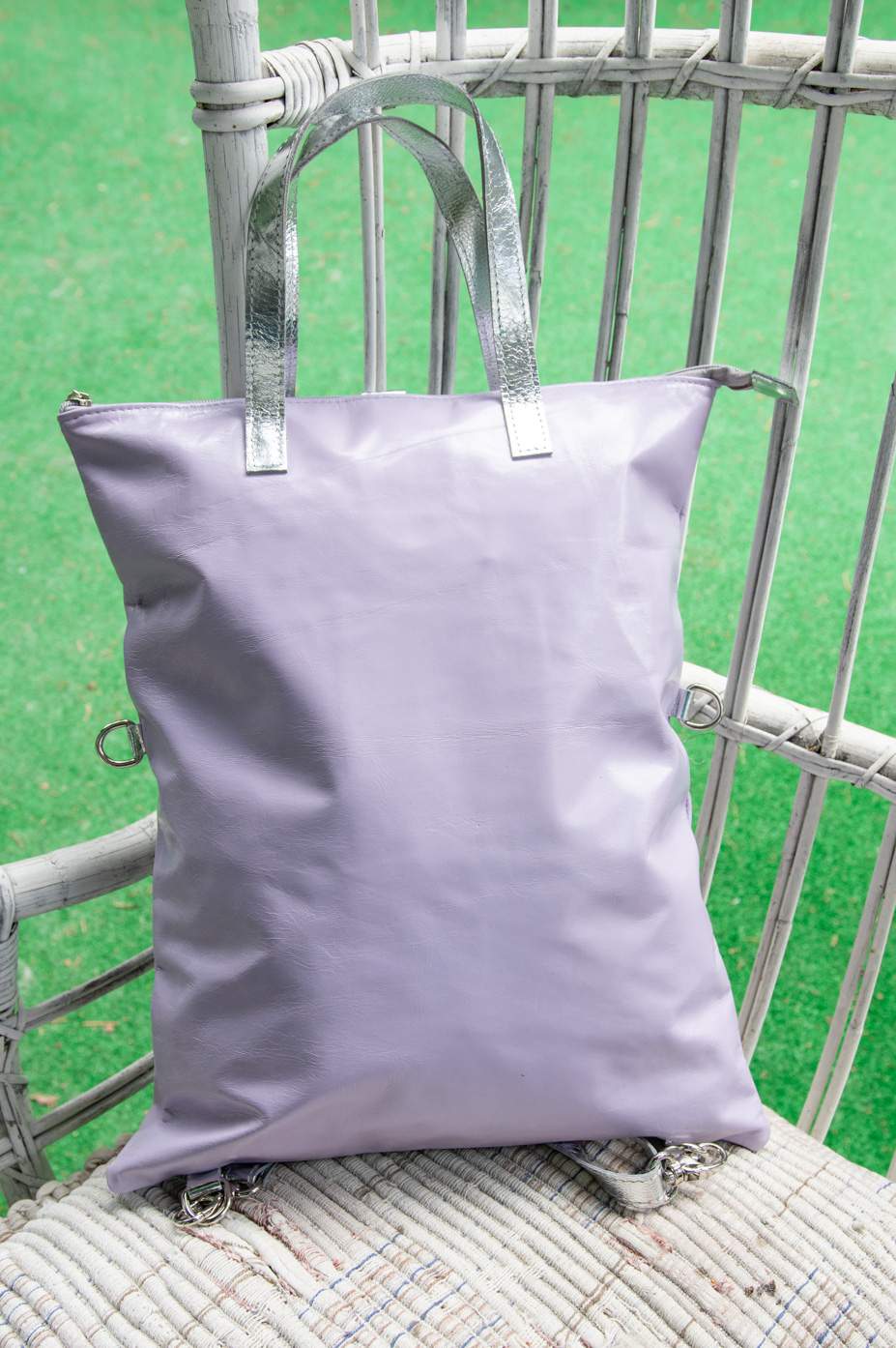Variálható hátizsák kézifogóval - világos árnyalatokban