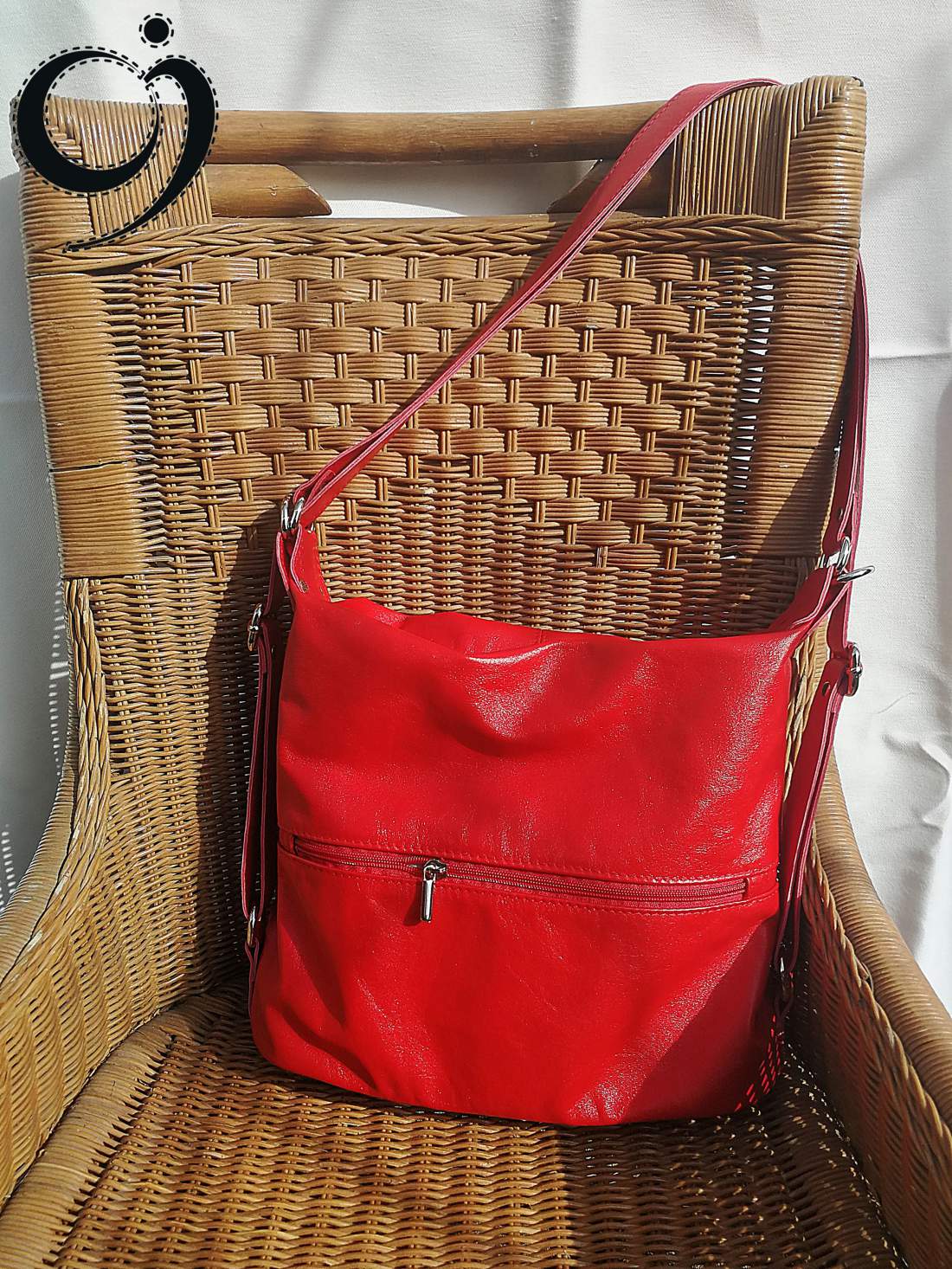 Kétfunkciós táska - piros
